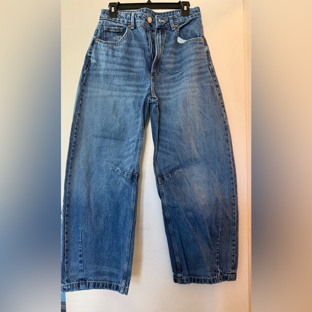 Zara wide leg jeans